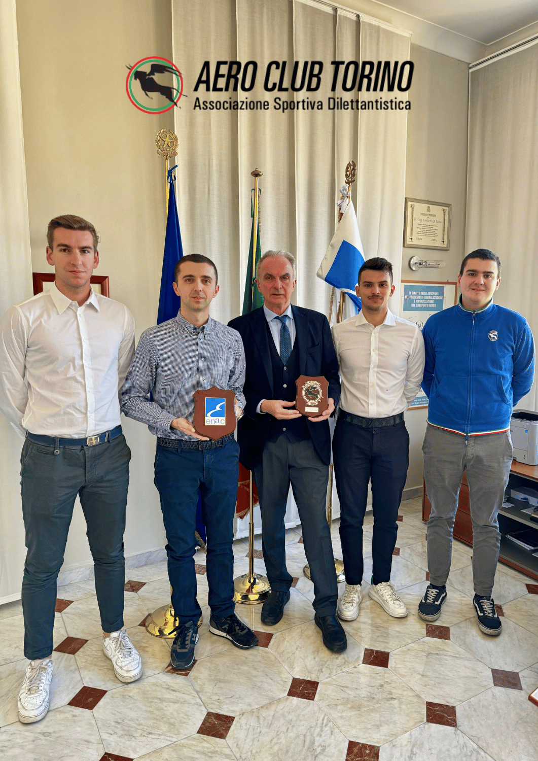 Aero Club Torino in visita all'ENAC
