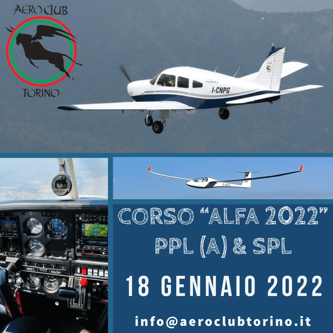 Corso Alfa 2022 PPL(A) & SPL-SFCL
