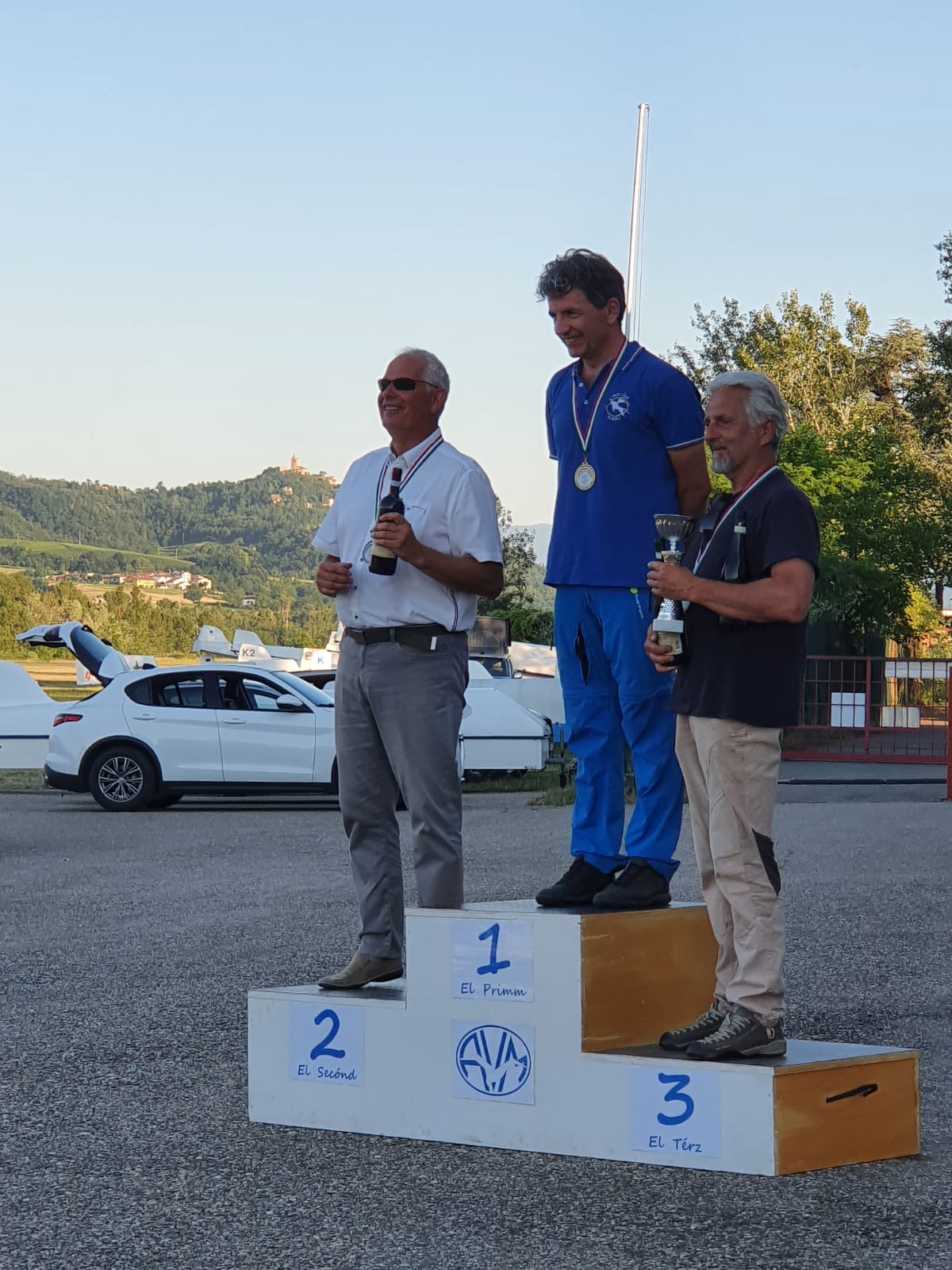 GIANCARLO GRINZA Campione Italiano Classe Libera