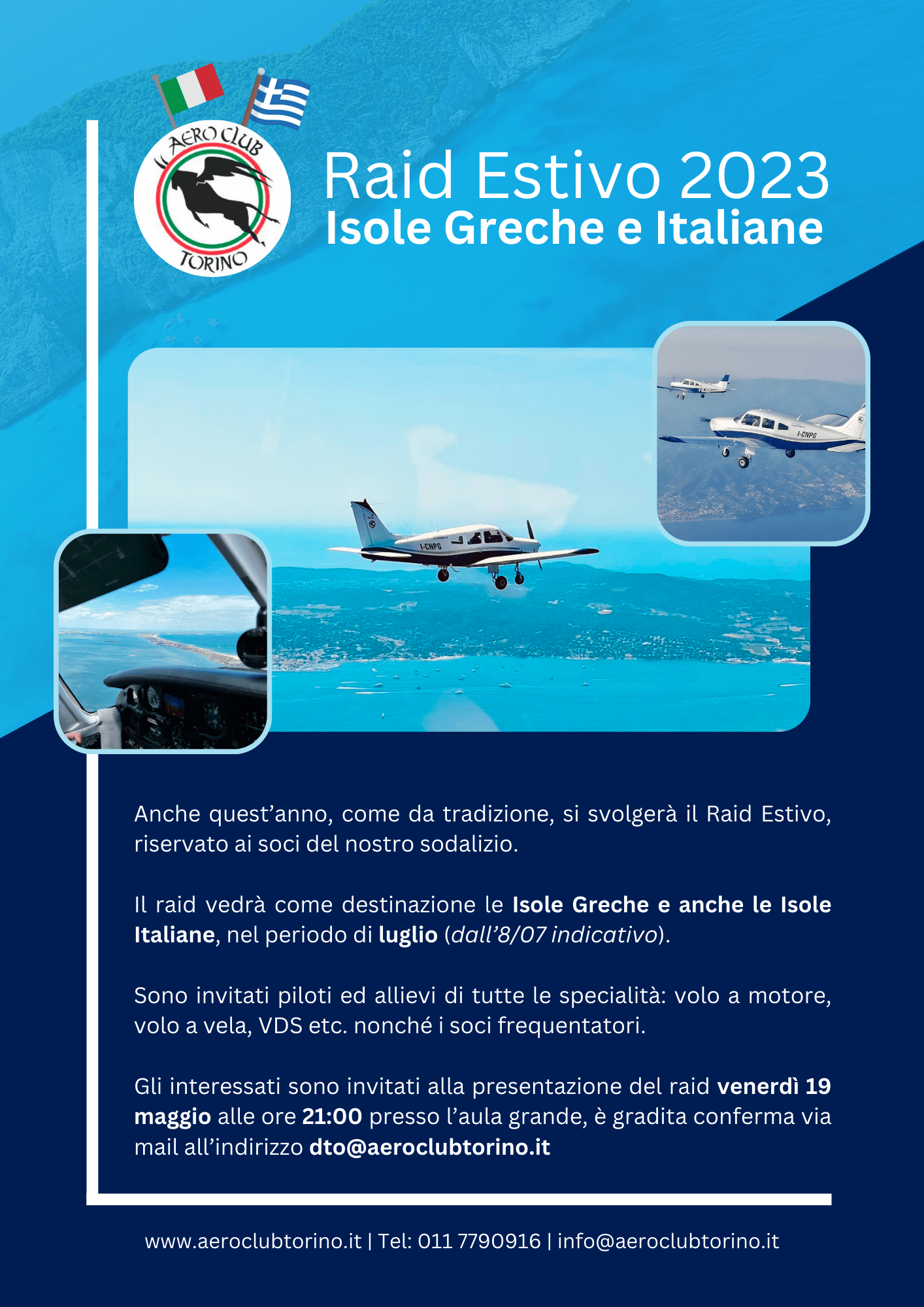 Raid estivo 2023 - Isole Greche e Italiane 🇬🇷 🇮🇹