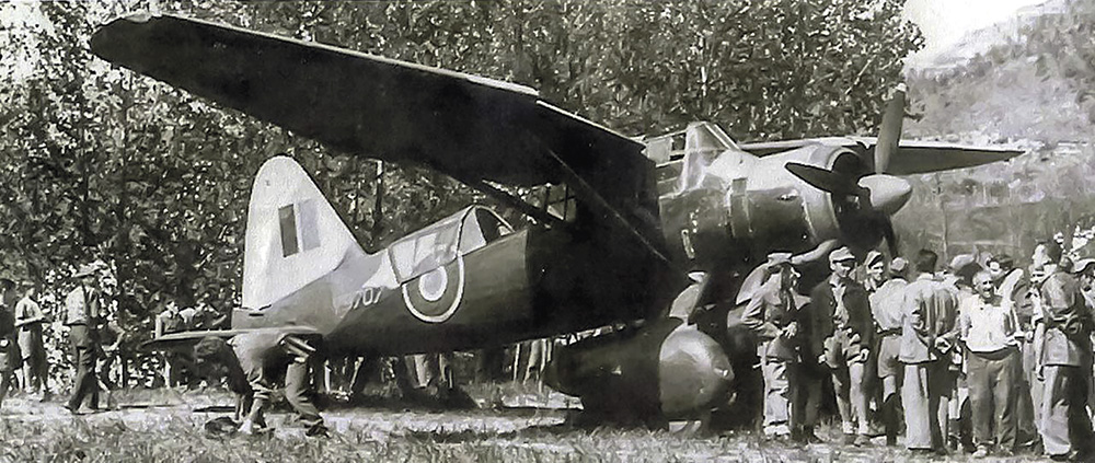 Lysander a Vesime